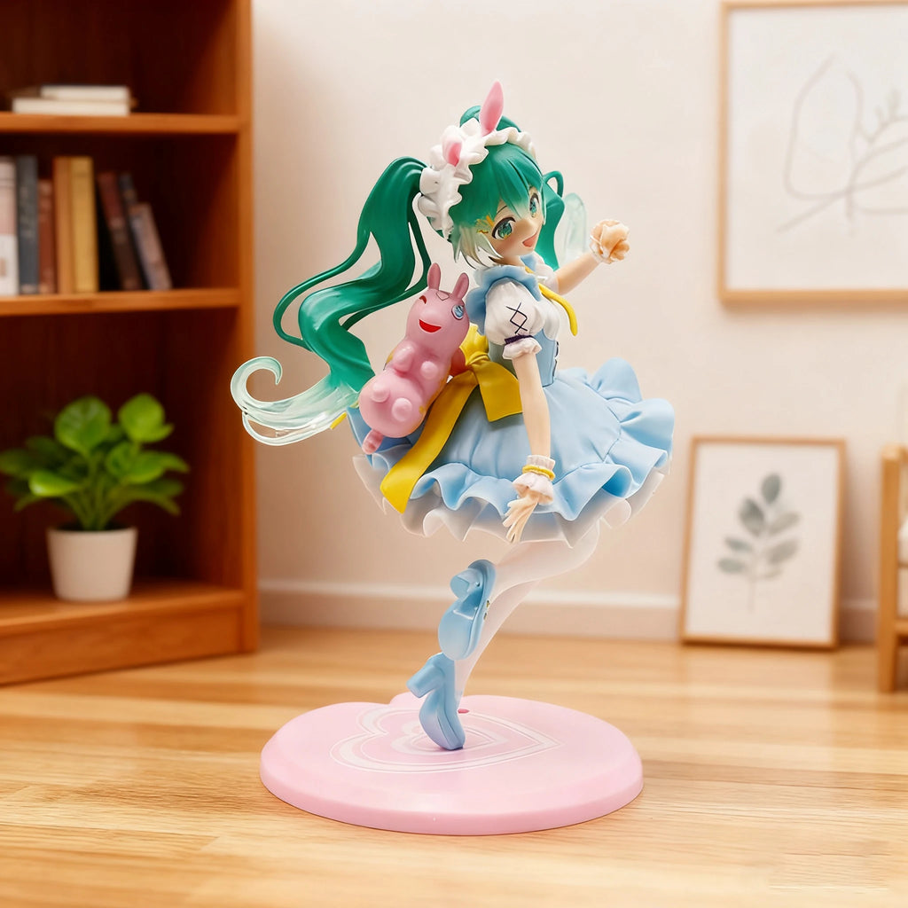 Hatsune Miku Fairy Tale Princess Handmade Anime Future Sweet and Cute Girls Anime Peripheral Model Desktop Decoration Toy Gift