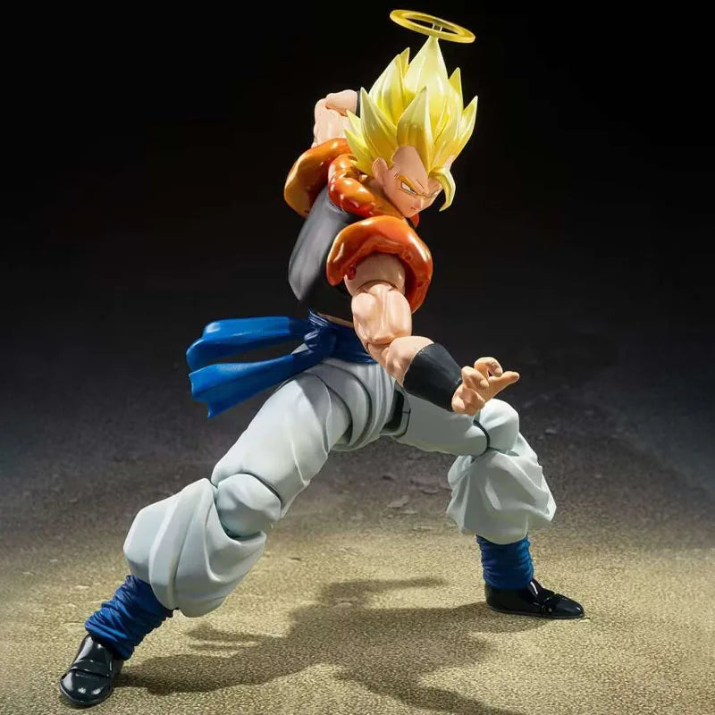 In Stock BANDAI Original BOX S.H.Figuarts Super Saiyan Gogeta-Exclusive Edition SHF Action Figure Model Toy Gift for Kids
