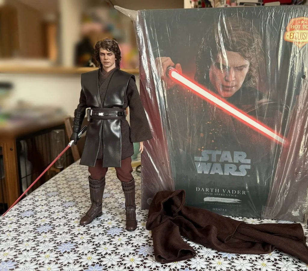 1/6 Hot Toys Enchanted Anakin DX47AE Action Figures Hottoys Star Wars Ht Skywalker Sith Apprentice DX47AE Transplant Toys Gift
