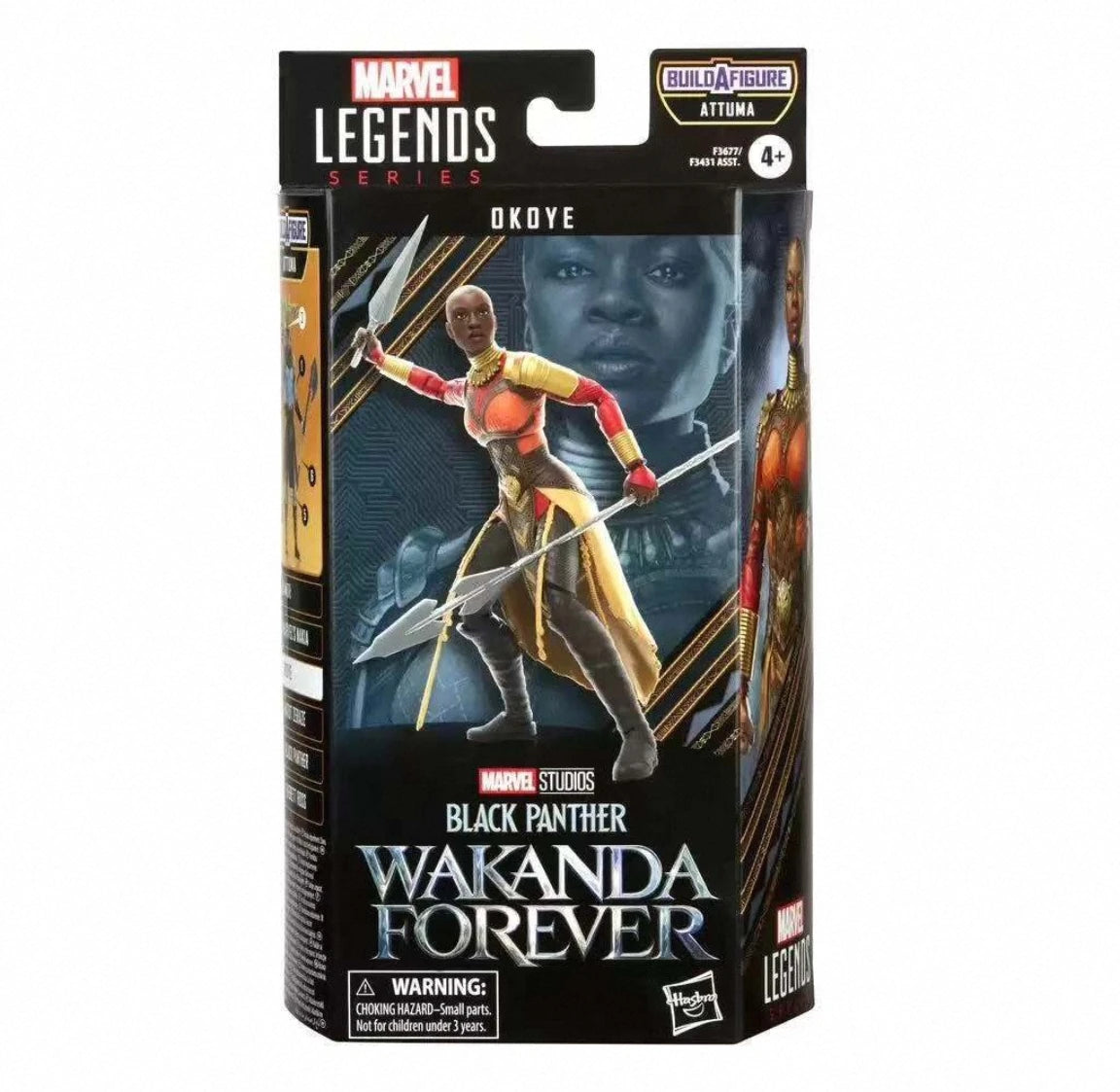 New Original Marvel Legends Series BLACK PANTHER WAKANDA FOREVER OKOYE Action Figure Model Toys Gifts