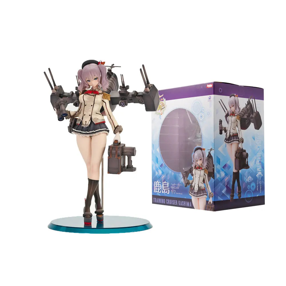 25CM Anime Rahmen Sammlung Figur Kashima Stehend Animation Modell Spielzeug Geschenk Sammlung Dekoration Ornamente PVC