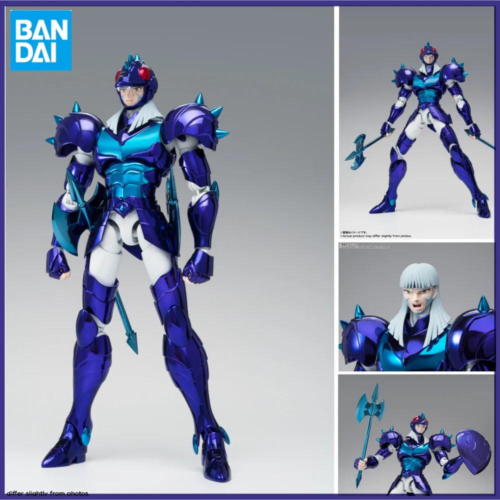 Bandai Original Anime Saint Seiya SAINT CLOTH MYTH EX God Warrior GAMMA PHECDA THOR PVC model 25cm Action Figures Proxy Version