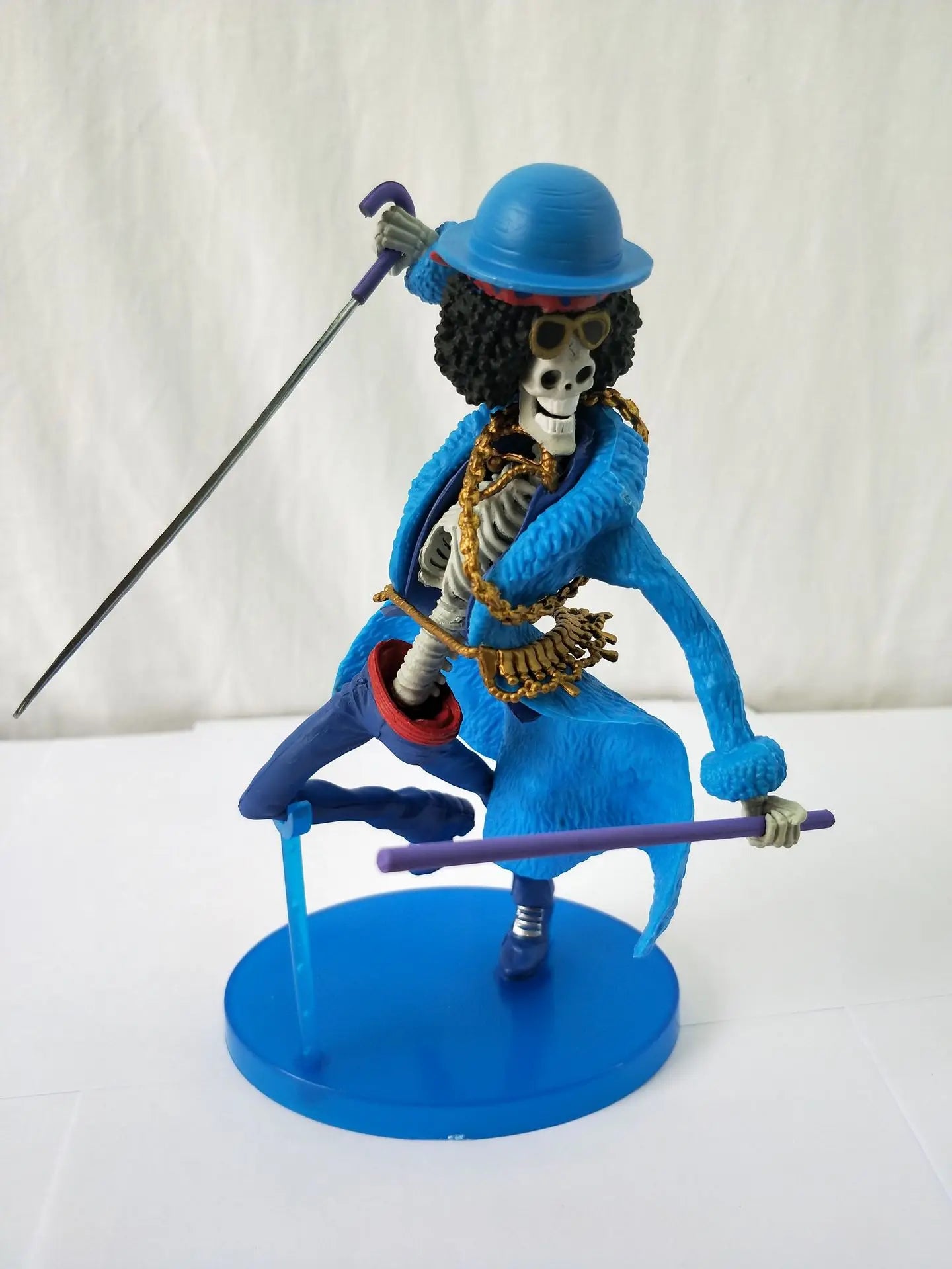 20 см One Piece Figures 20-та годишнина Brook Фигурка PVC Статуя Модел Кукла Колекционерска Декорация за Стая Подаръци