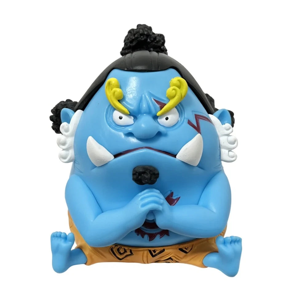Anime One Piece Sitting Posture Luffy Suo Long Shan Zhi Character Figurine PVC Model Ornament Anime Peripheral Toys Gift