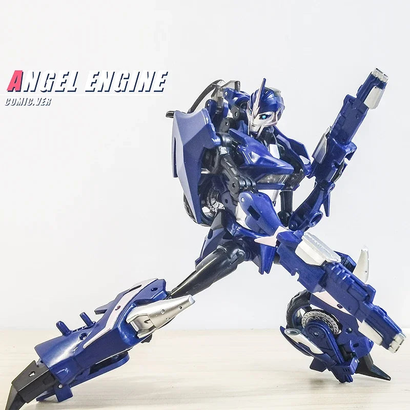 NEW APC Transformation APC-Toys First Edit Female TFP Blue Japanese Comic Ver Angel Engine Arcee Motorcycle Action Figure