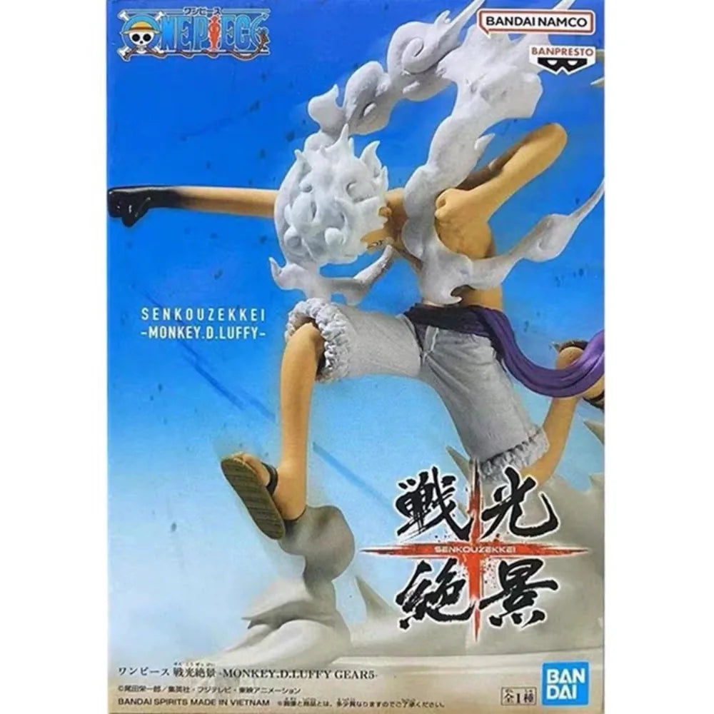 Auf Lager: Bandai Original Banpresto One Piece Monkey D. Luffy Actionfigur, Modellpuppe, brandneu und originalverpackt, Anime-Charakter