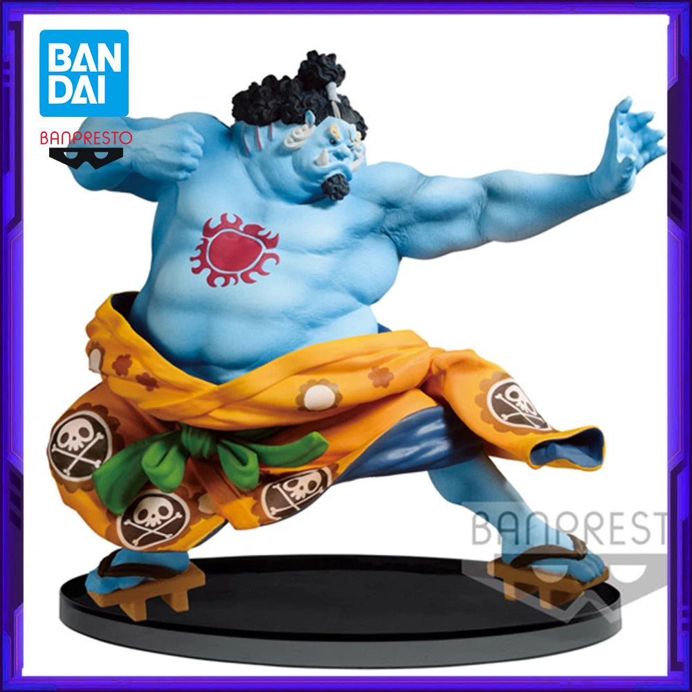 Auf Lager: Bandai Original Banpresto ONE PIECE BWFC Jinbe Anime-Actionfigur, Modellfigur, Spielzeug