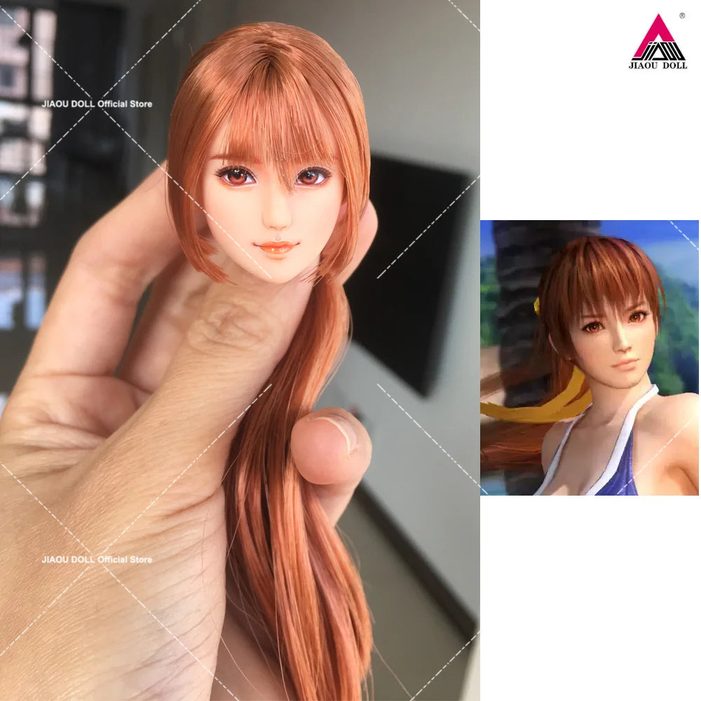 Customized Obitsu 1/6 Scale Beauty Gir Head Sculpt Fit 12'' Female Soldier PH UD LD Action Figure Body Dolls Toy
