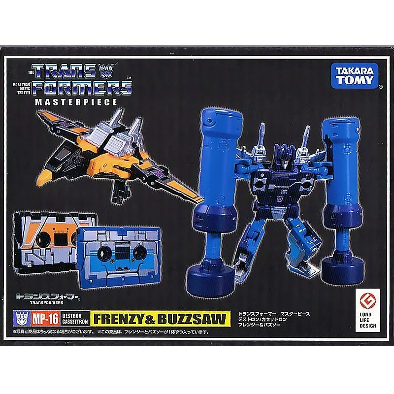 Takara Tomy Transformers Spielzeug MP15 Rumble Ravage MP-16 Frenzy Buzzsaw Actionfiguren Transformator Roboter Spielzeug für Kinder