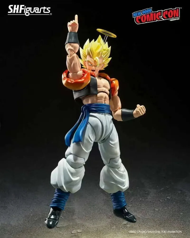 BANDAI Dragon Ball Z 2025 NYCC S.H.Figuarts SHF Super Saiyan Gogeta Exclusive Edition Model Toys