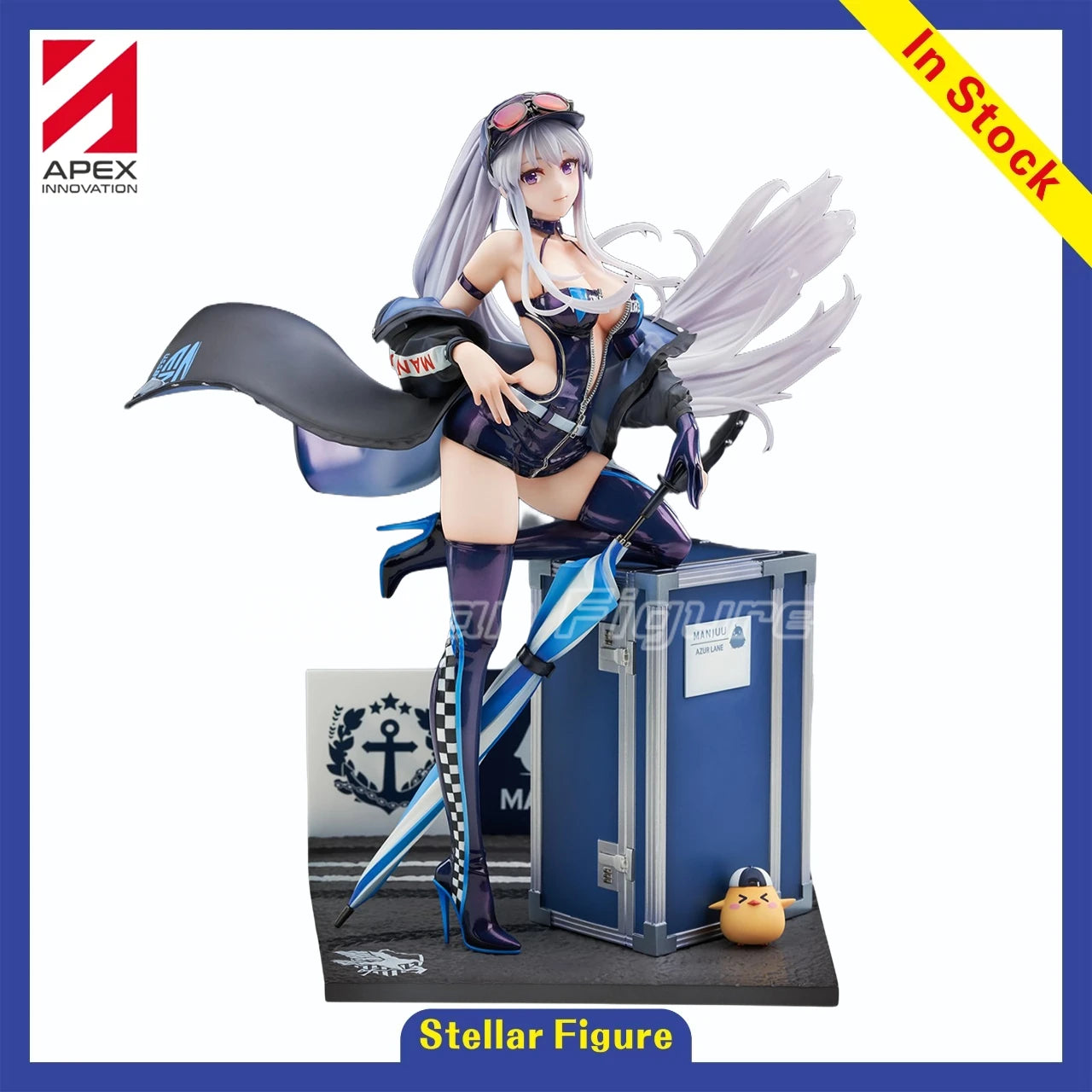 【SF】In Stock APEX-TOYS Azur Blue Route Wind Catcher1/7 Scale Figure Gift Model