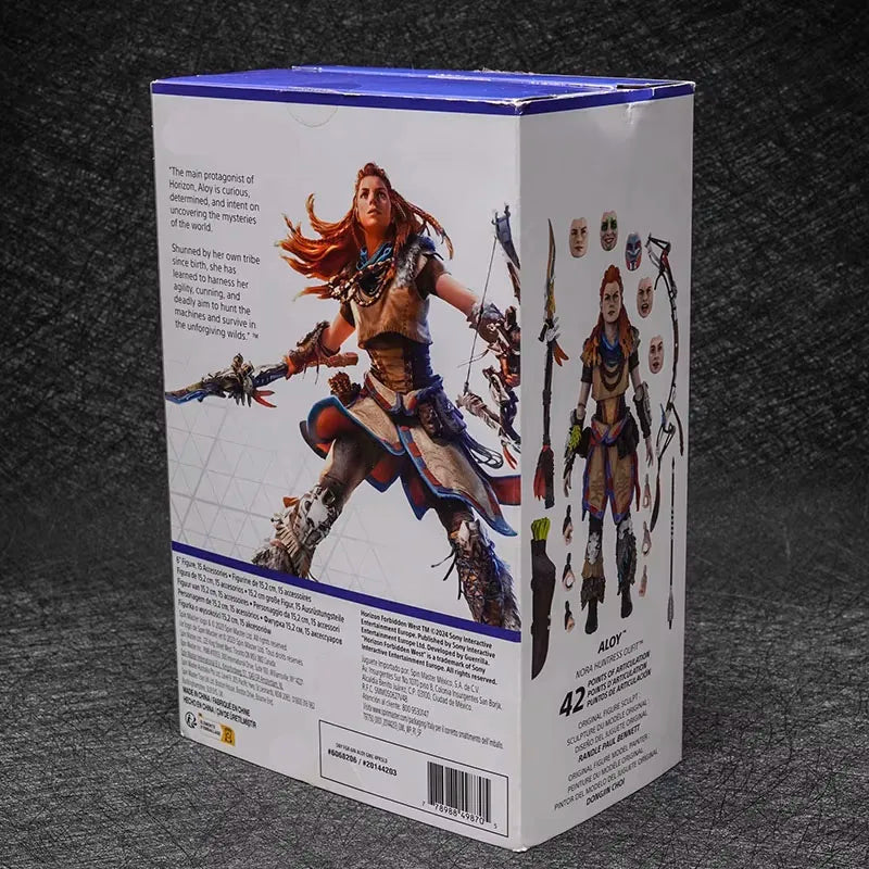 Original God Of War 5 Model Aloy Varl Atreus Anime Action Figure Toys Game Figuras Peripheral Collection Desktop Ornaments Gifts