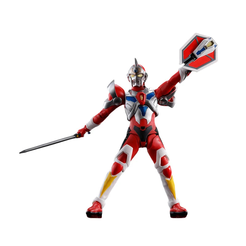 Bandai Genuine SHF Electronic Superhuman Gridman THE HYPER AGENT Anime Action Figure Collectible Model Toys Ornaments Gift Kids