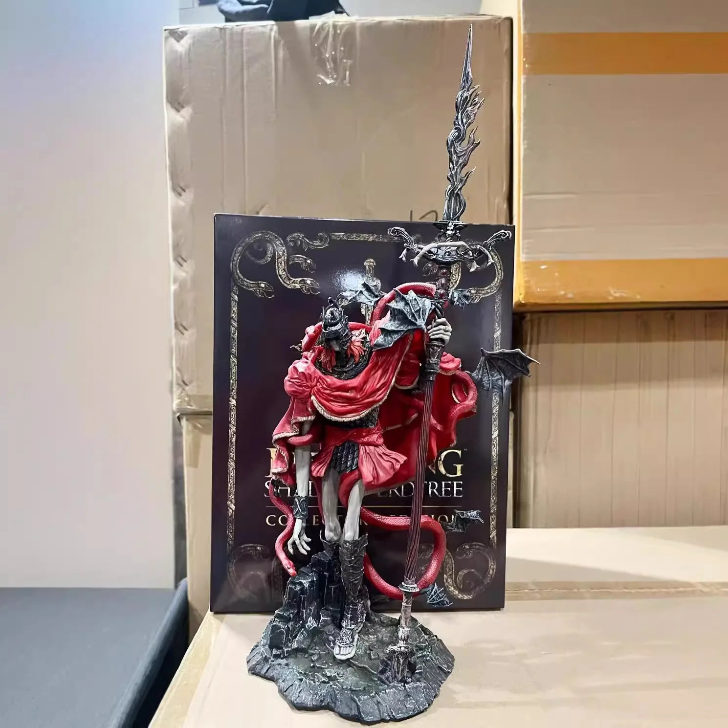 ELDEN RING Figuren Shadow of the Erdtree Messmer Figuren Action Anime Figur PVC Statue Sammlermodell Decora Spielzeug Geschenke