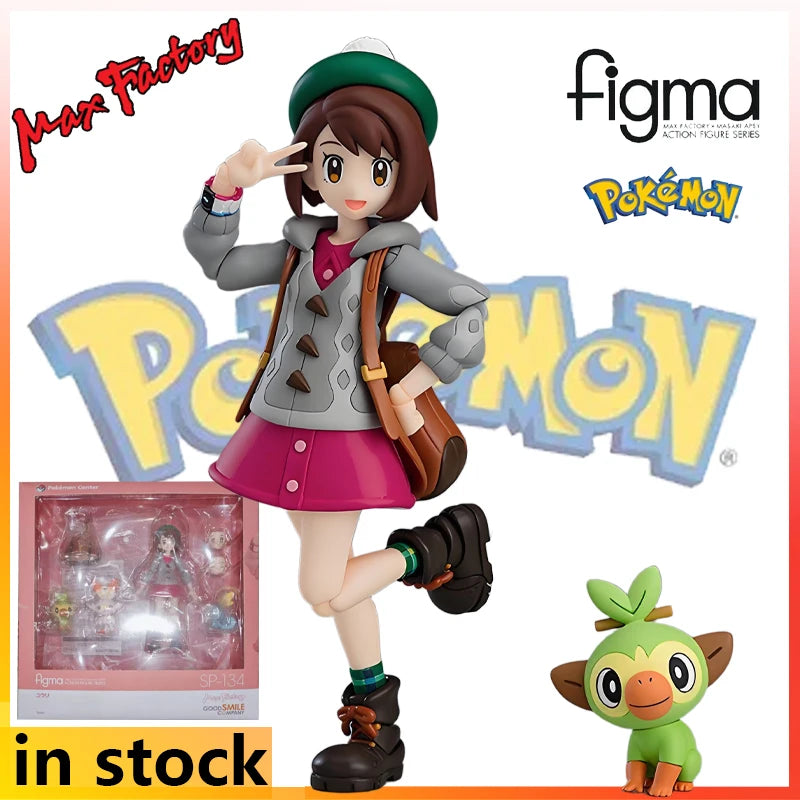 MAX Original Finished Product Movable Exquisite Doll Figma Series Origin of Pok É Mon Anime Toys Model Festival Gift for Boys
