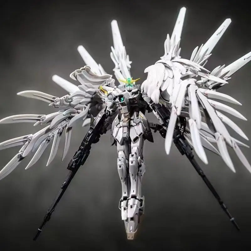 Daban 8827 Wing Zero Snow White In Stock Mg 1/100 Xxxg-00ysw Assembly Model Kit Toy Alloy Skeleton Robot Plastic Gifts