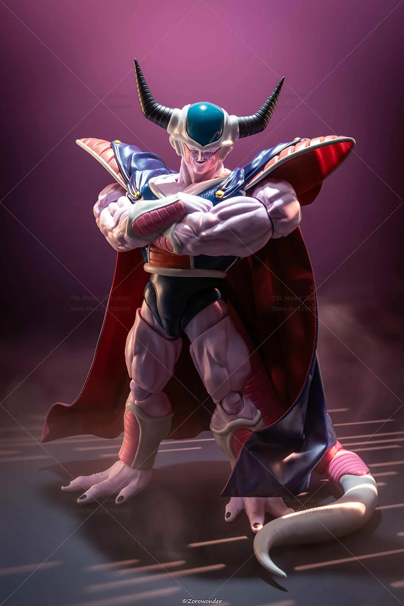 Männlicher Kleidungsumhang im Maßstab 1/12 DRAGON BALL King Cold Frieza Leader Japanischer Anime für SHF 6-Zoll-Actionfigur Soldatenspielzeug