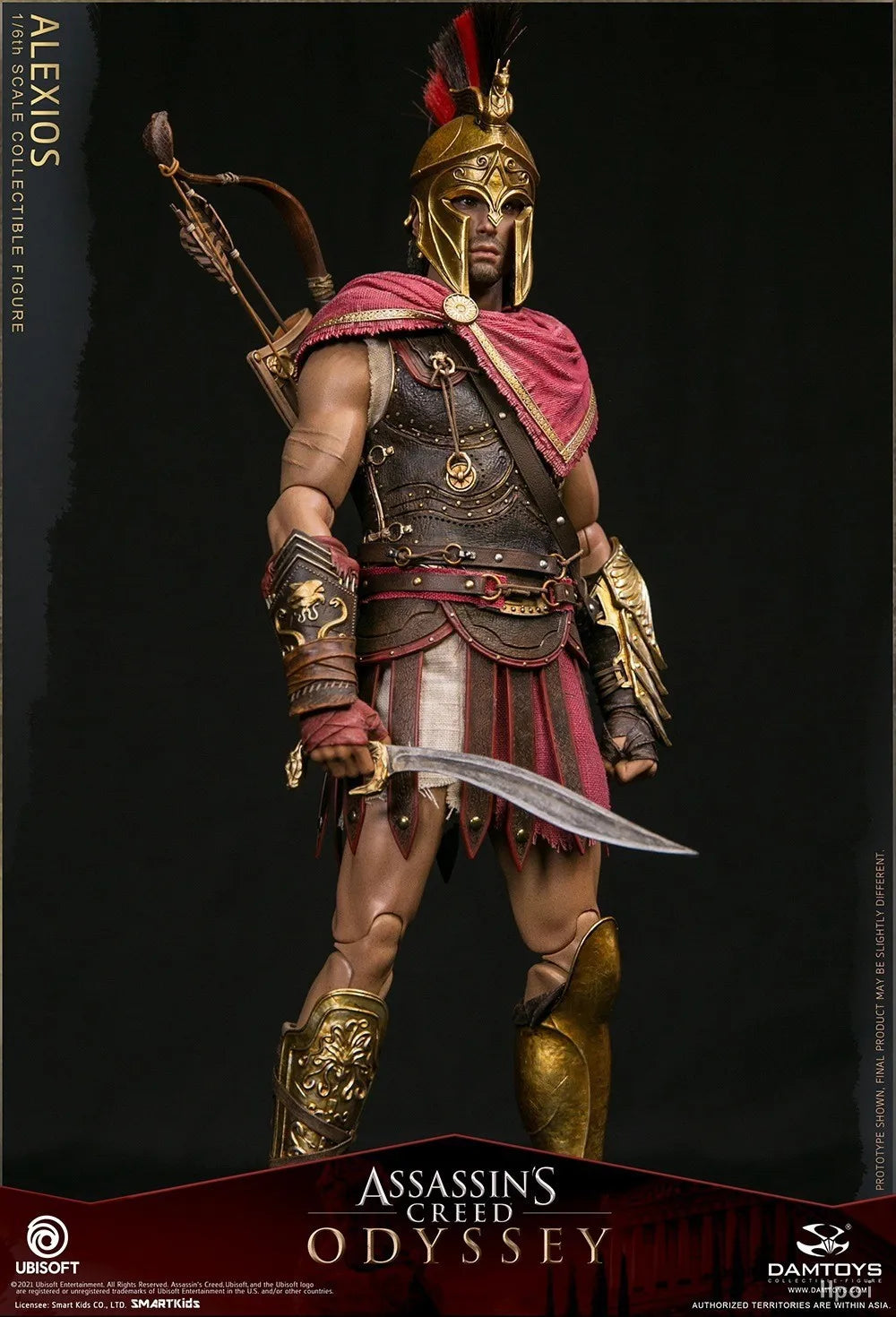 【MT】Original DAMTOYS DMS019 Assassin's Creed Odyssey Alexios 1/6 Action Figure Toy Collection