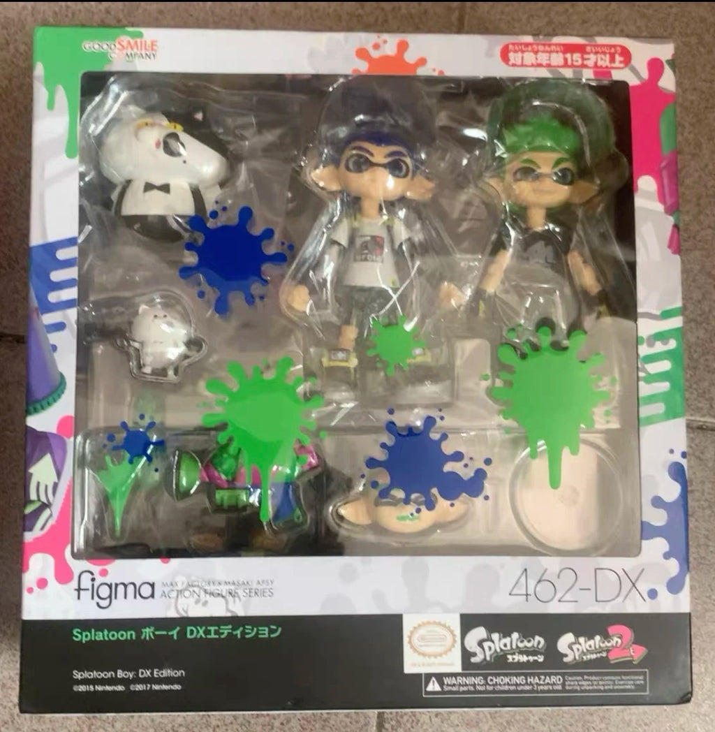 In Stock Genuine GSC Max Factory Figma Splatoon Girl Boy Figure Anime Action Model Toy