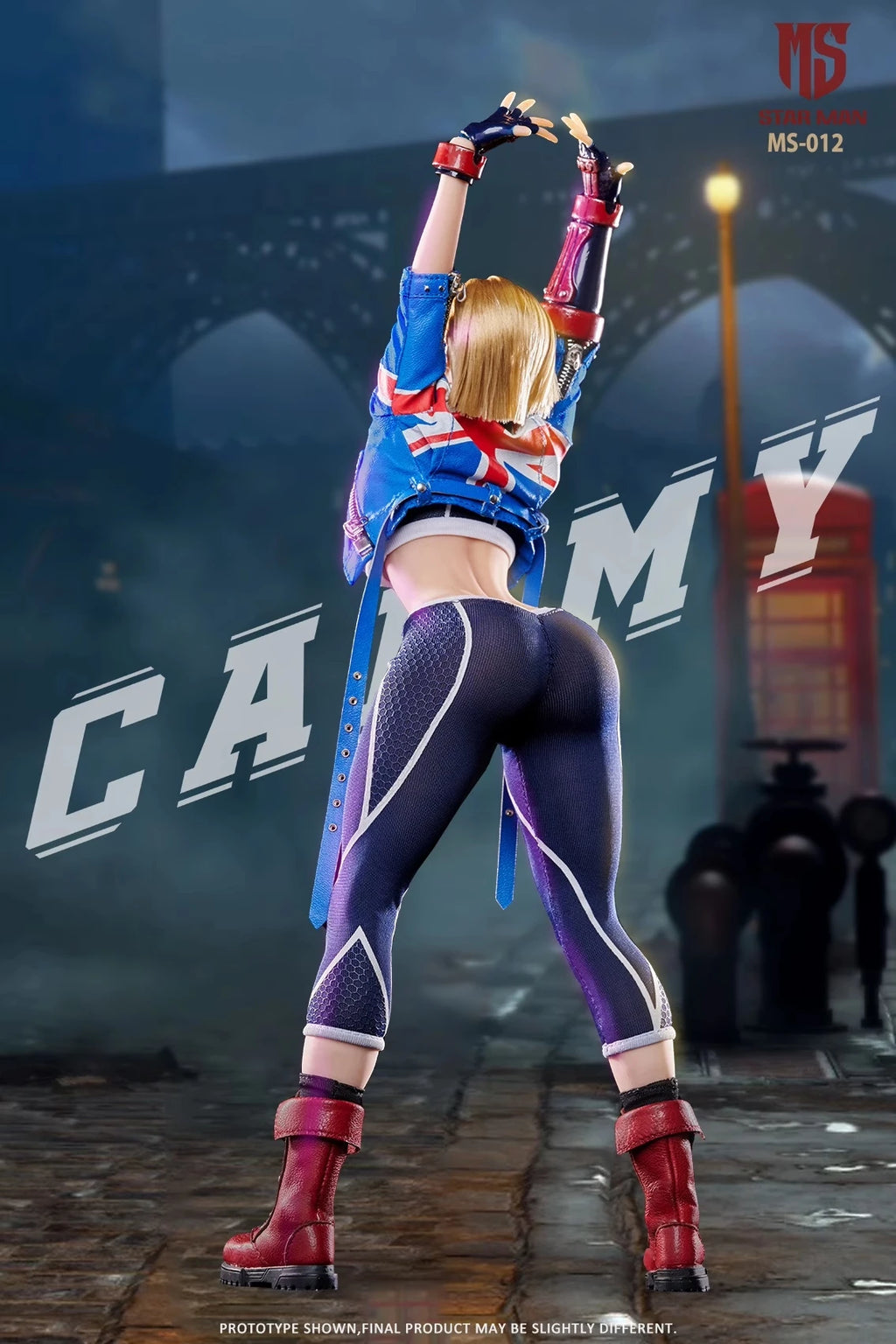 In Stock Star Man Ms-012 1/6 Scale Female Soldier Agent Cammy Game Series Fighting Master 12-Inches Action Figure Model Toy ﻿