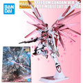Bandai Freedom Gundam Action Figure MG Pink Sakura 2.0 Freedom Gundam Model Kit Toy Paint Modification