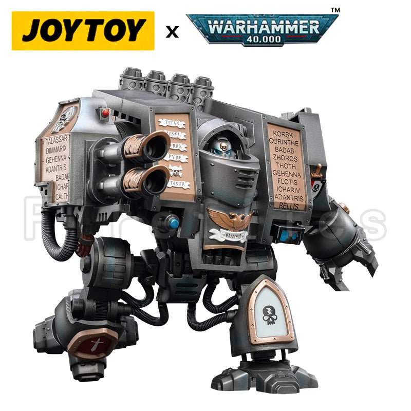 1/18 JOYTOY Action Figure Mecha Grey Knights Venerable Dreadnought Anime Model Toy