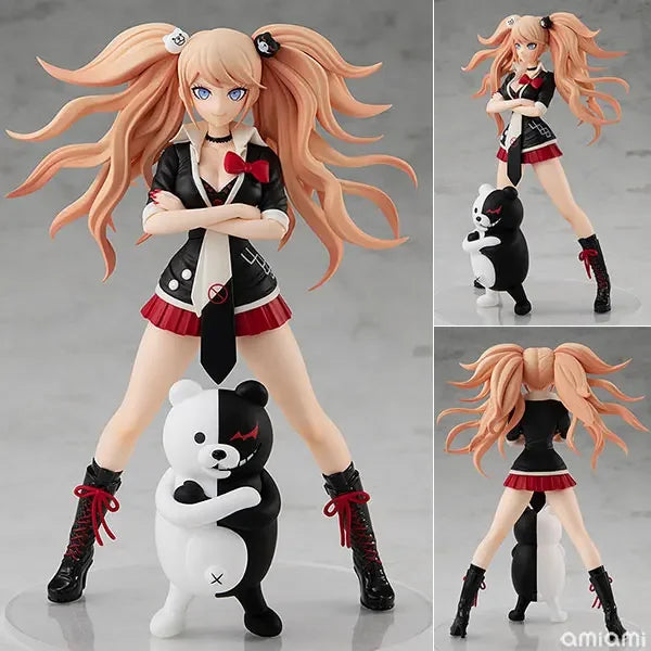 18cm Pop Up Parade Enoshima Junko Anime Figure Danganronpa 1.2 Reload Komaeda Nagito Action Figure Collectible Model Doll Toys