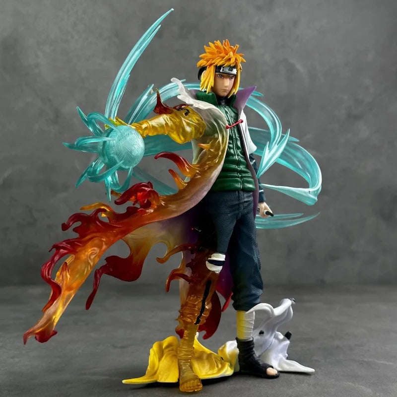 26 см аниме фигурка Наруто Намиказе Минато двуглави фигурки Gk битка PVC статуя екшън модел настолна декорация детски играчки подарък