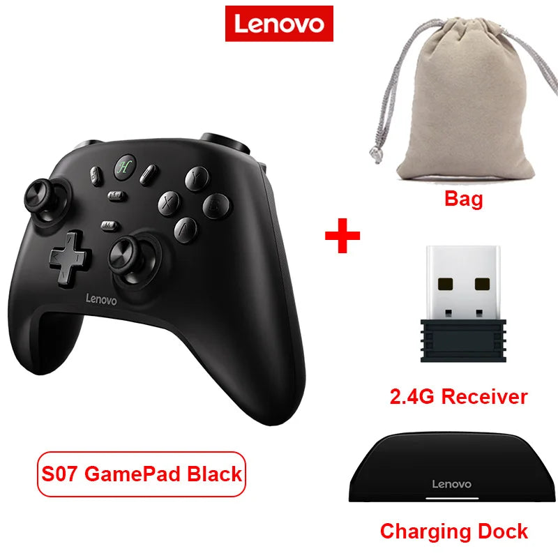 Original Lenovo S07 Controller Switch Joystick Gamepad Wireless Bluetooth Joypad For Switch 2 Leglon Y7000 and Y9000 Computer