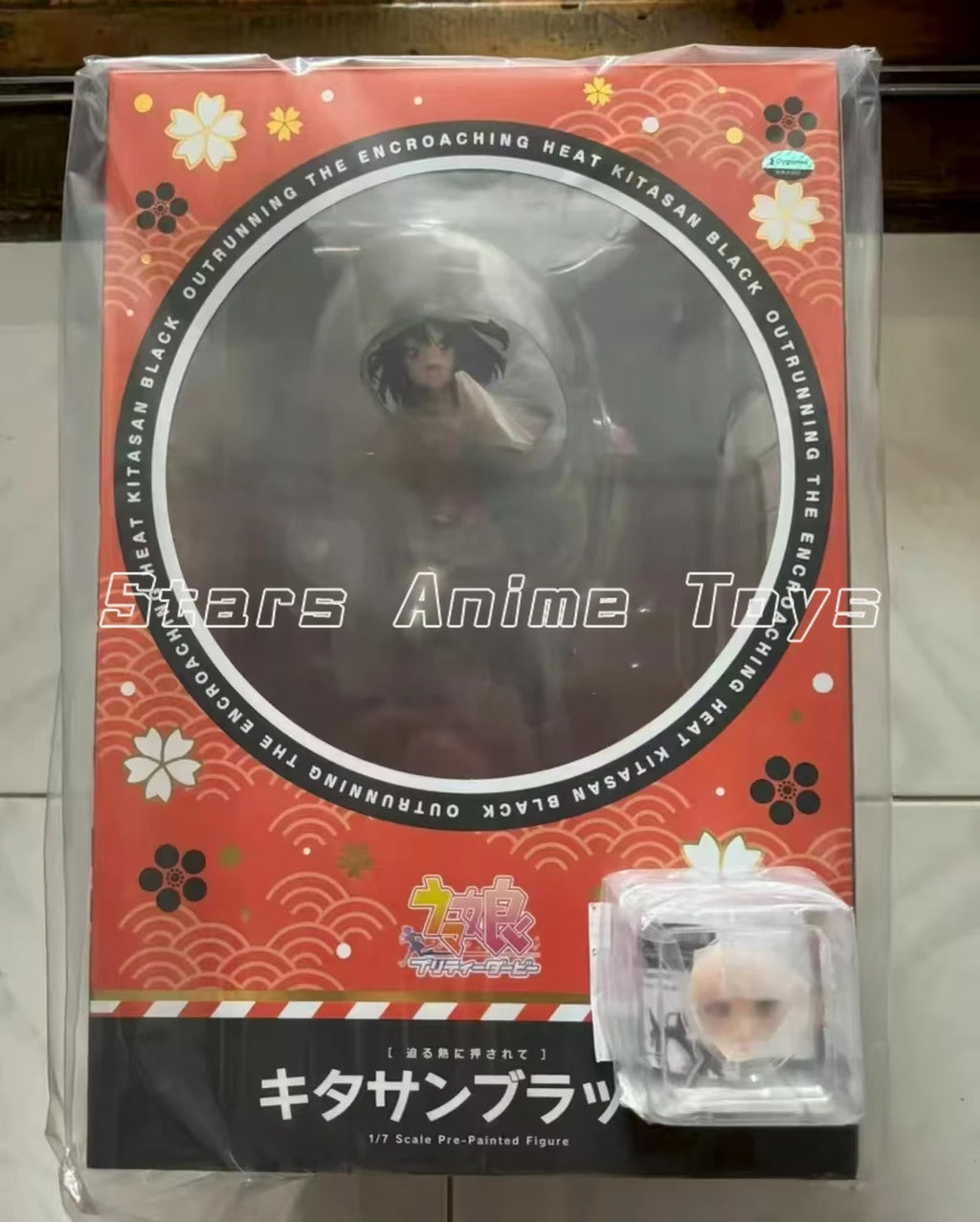 Original Kotobukiya PrettyDerby Kitasan Black Is Driven By The Approaching Enthusiasm 1/7 Animation Figures Models Toy