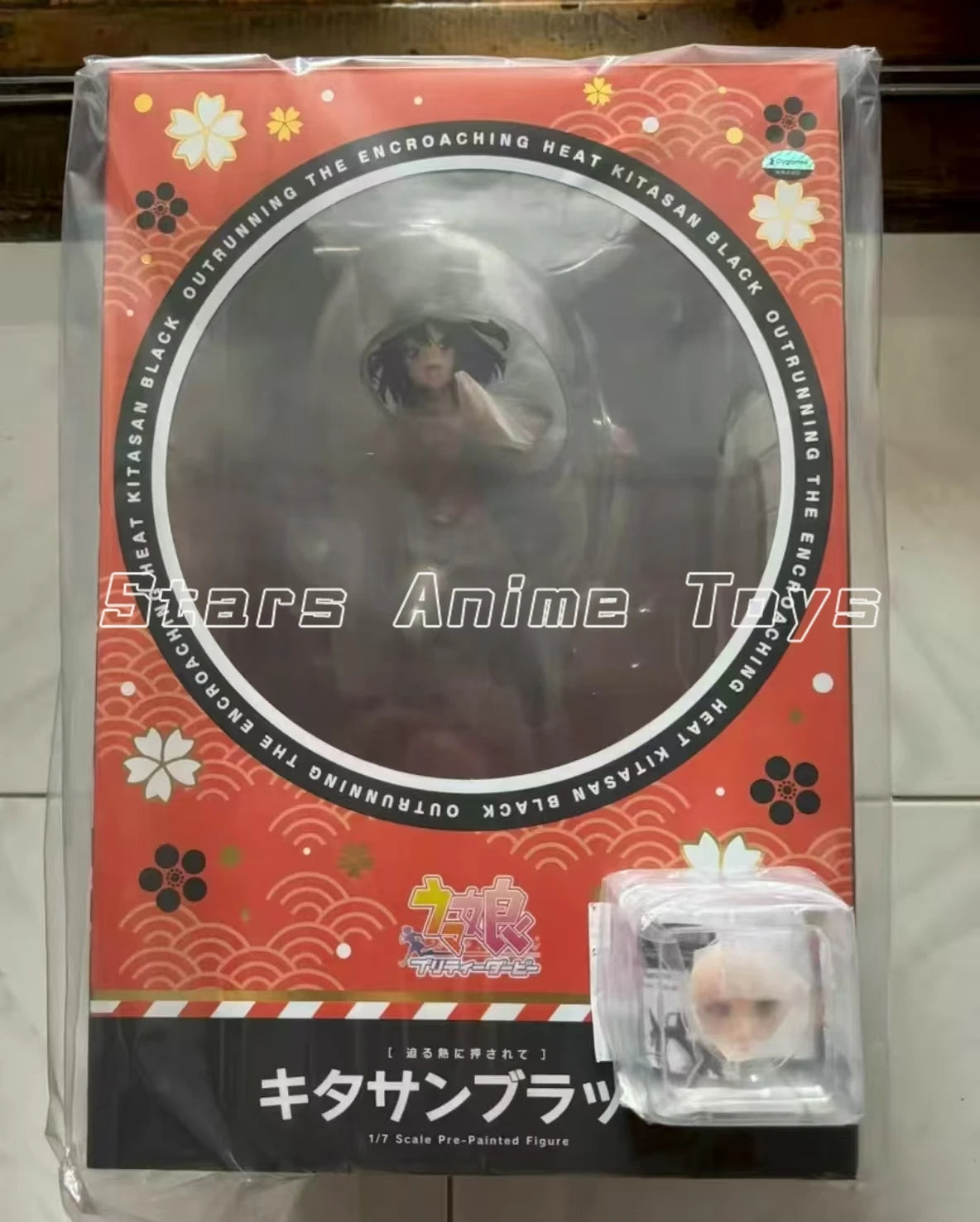 Original Kotobukiya PrettyDerby Kitasan Black Is Driven By The Approaching Enthusiasm 1/7 Animation Figures Models Toy