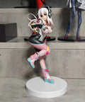 100% genuine Lowest promotional price Japanese original anime figure super sonico  racing suit pink ver action figure