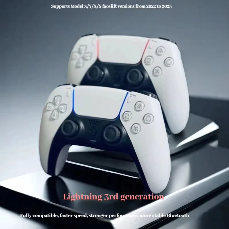 For Tesla Model 3 Y/S/X  Vibration Bluetooth Game Controller Rgb Wireless Bluetooth Direct Connect Touchpad Control Controller