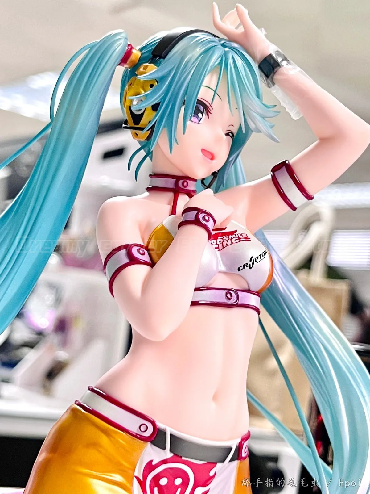 【In Stock】Max Factory GSC Piapro Characters Hatsune Miku GT Project Racing Future 2010 1/7 Scale Anime Figure