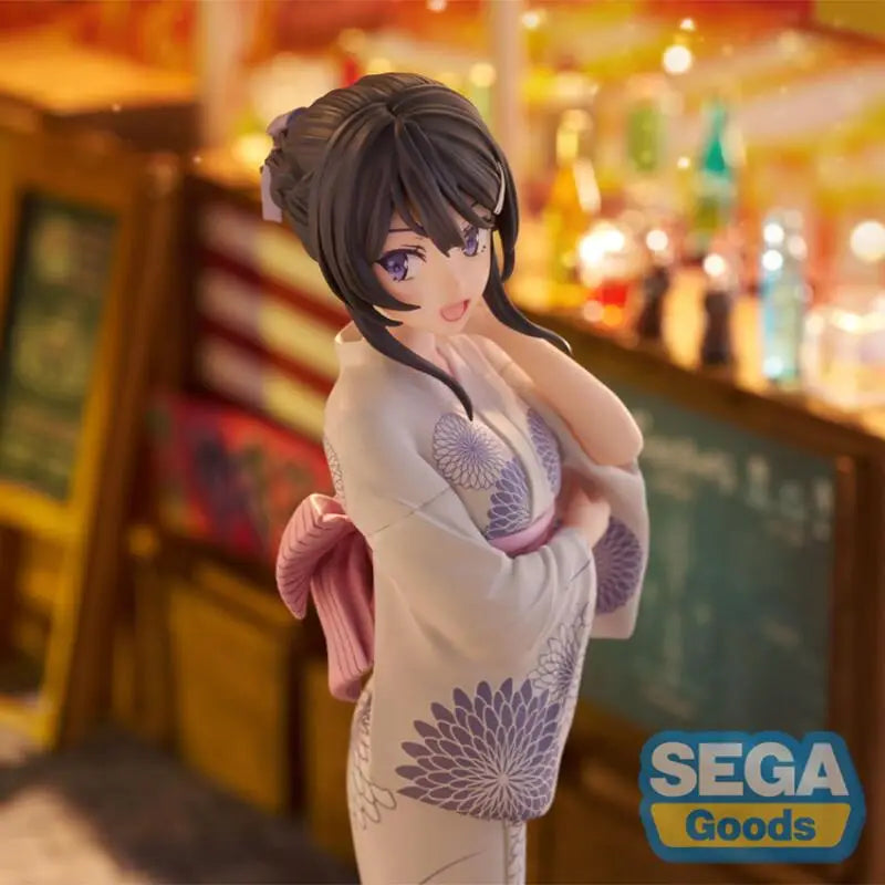 Genuine SEGA Luminasta Rascal Does Not Dream Of Bunny Girl Senpai Sakurajima Mai PVC 22CM Figure Anime Boxed Toy Gift Original