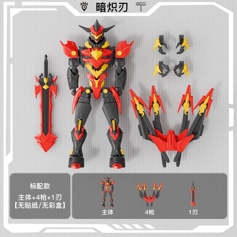 New Version Multi Jointed Movable Robot Toy Multi Form 13 Action Figure DIY Assemble Mecha Model Kit Kids Toys Gifts Ornament