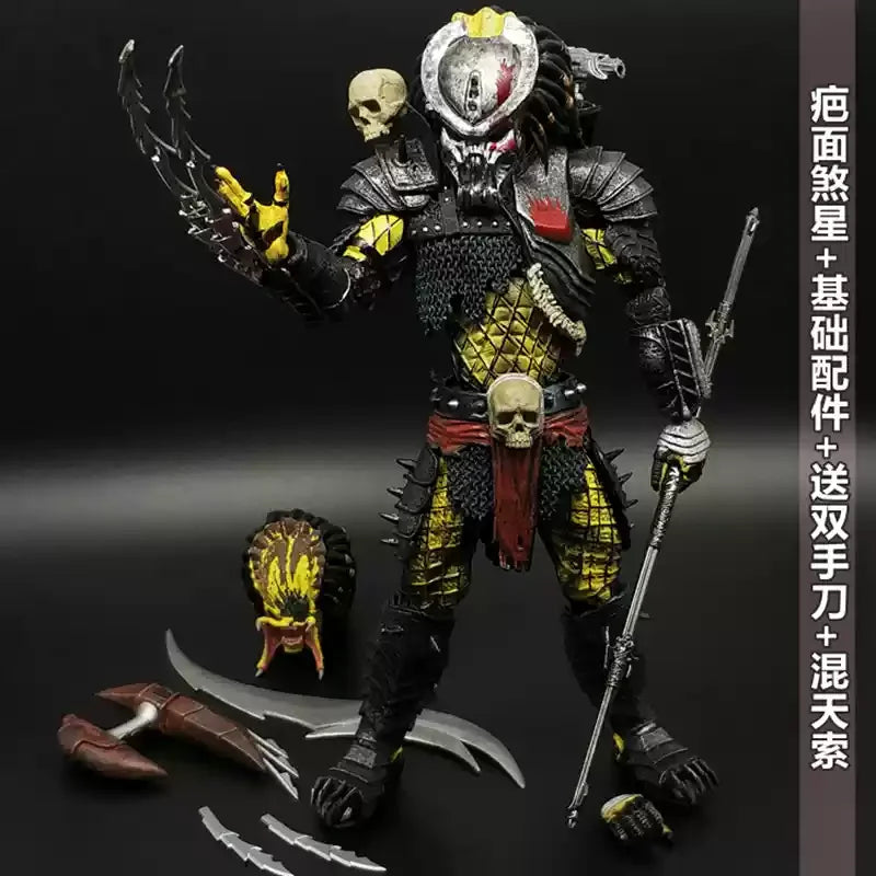 Predator Vs. Alien (Avp) Action Figure Set - Highly Articulated Movie Collectible (Gift For Fans) 20cm