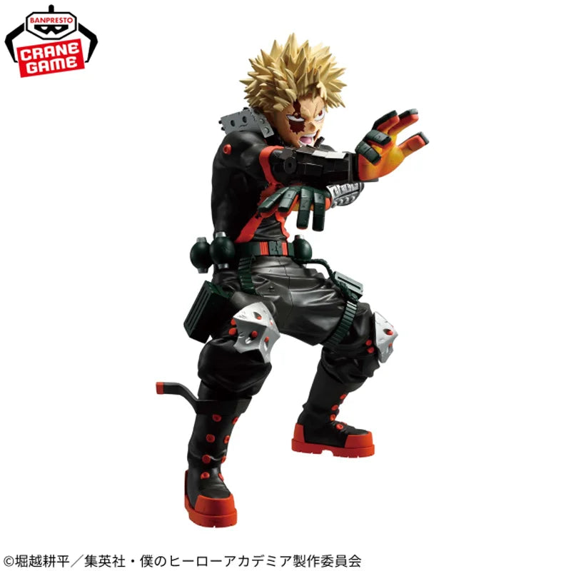 [Genuine Original] Bandai Banpresto My Hero Academia Illegals Grandista Bakugo Katsuki Anime Figure Model Collector Figurine Toy