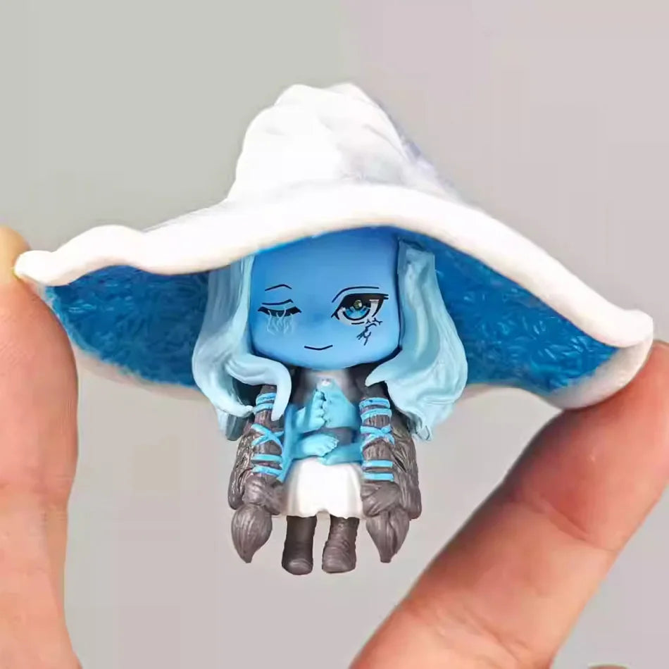 Hot Ring Gaming Q Version Mini Ranni Cat Melina Malenia The Half-Wolf Action Figure Lani Magic Ornaments Dolls gift