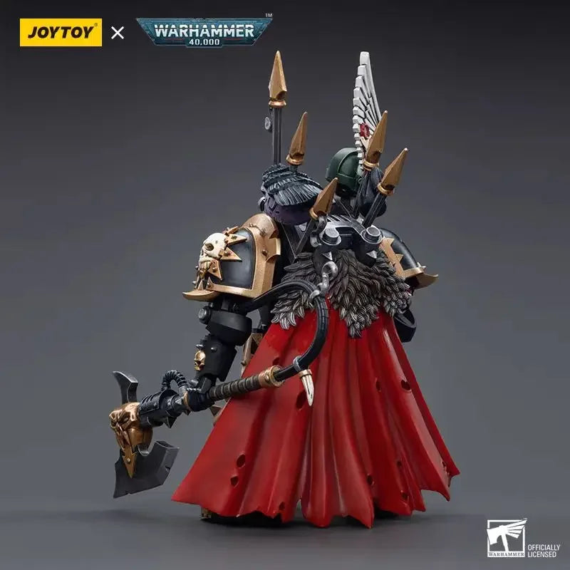JOYTOY Warhammer 40k 1/18 Action Figures Anime Chaos Space Marines Black Legion Chaos Lord in Terminator Armour【In Stock】