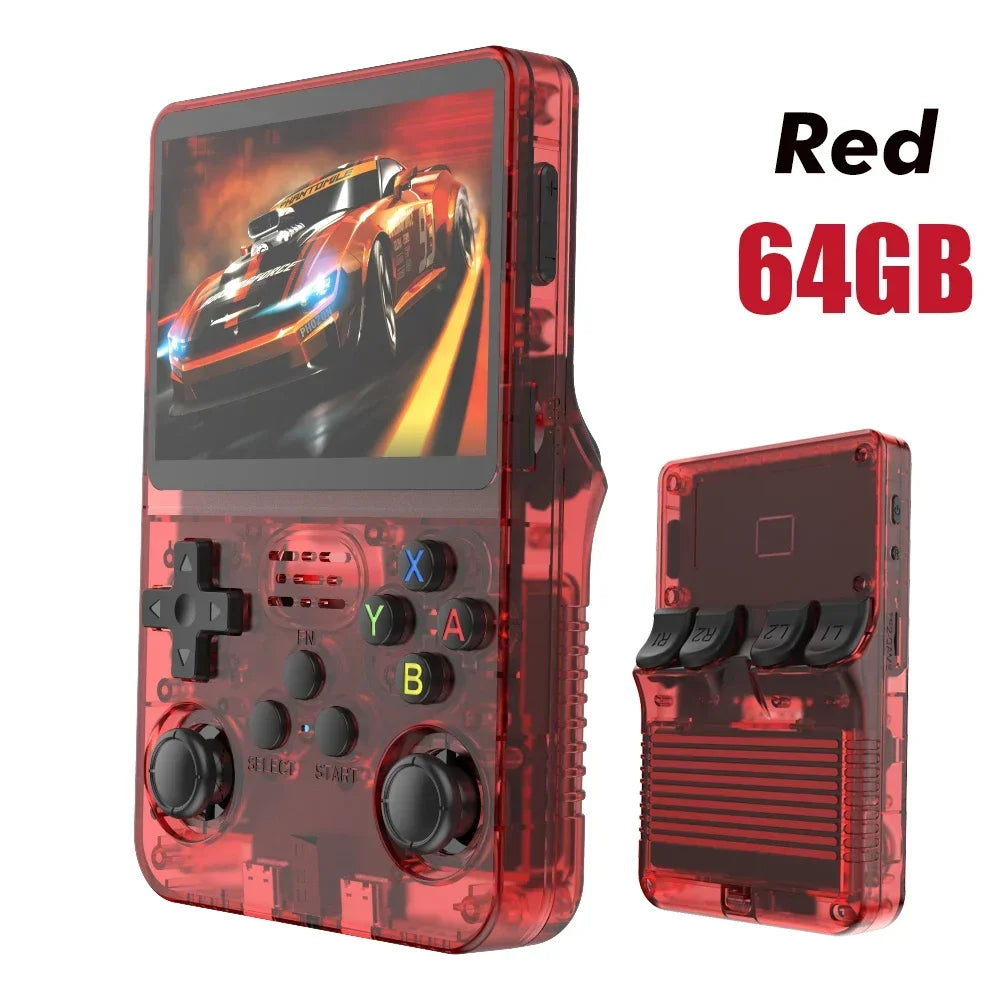 Open Source R36S Retro Handheld-Videospielkonsole Linux-System 3,5-Zoll-IPS-Bildschirm Tragbarer Pocket-Video-Player 64 GB 128 G Spiele
