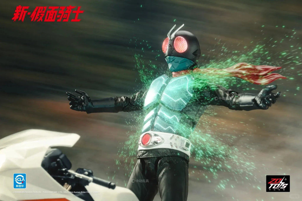 ZD Toys Kamen Rider Action Figures 18cm Masked Rider 1 Model Figures Joint Movable Anime Collection Ornament Toys Surprise Gift