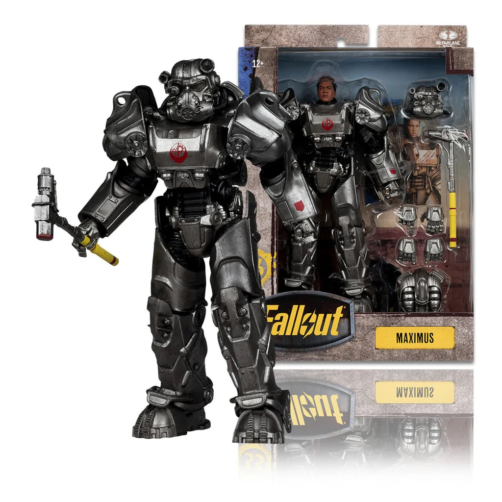 Mcfarlane Toys Fallout TV Maximus/Hank Maclean/Ghoul/Steph Harper/Cooper Howard 7" Action Figure Model Doll Garage Kit