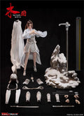 1/6 TBLeague PL2023-204B White Version Princess Female Warrior Hua Mulan Full Set Moveable Action Figure Gift For Fans Collect