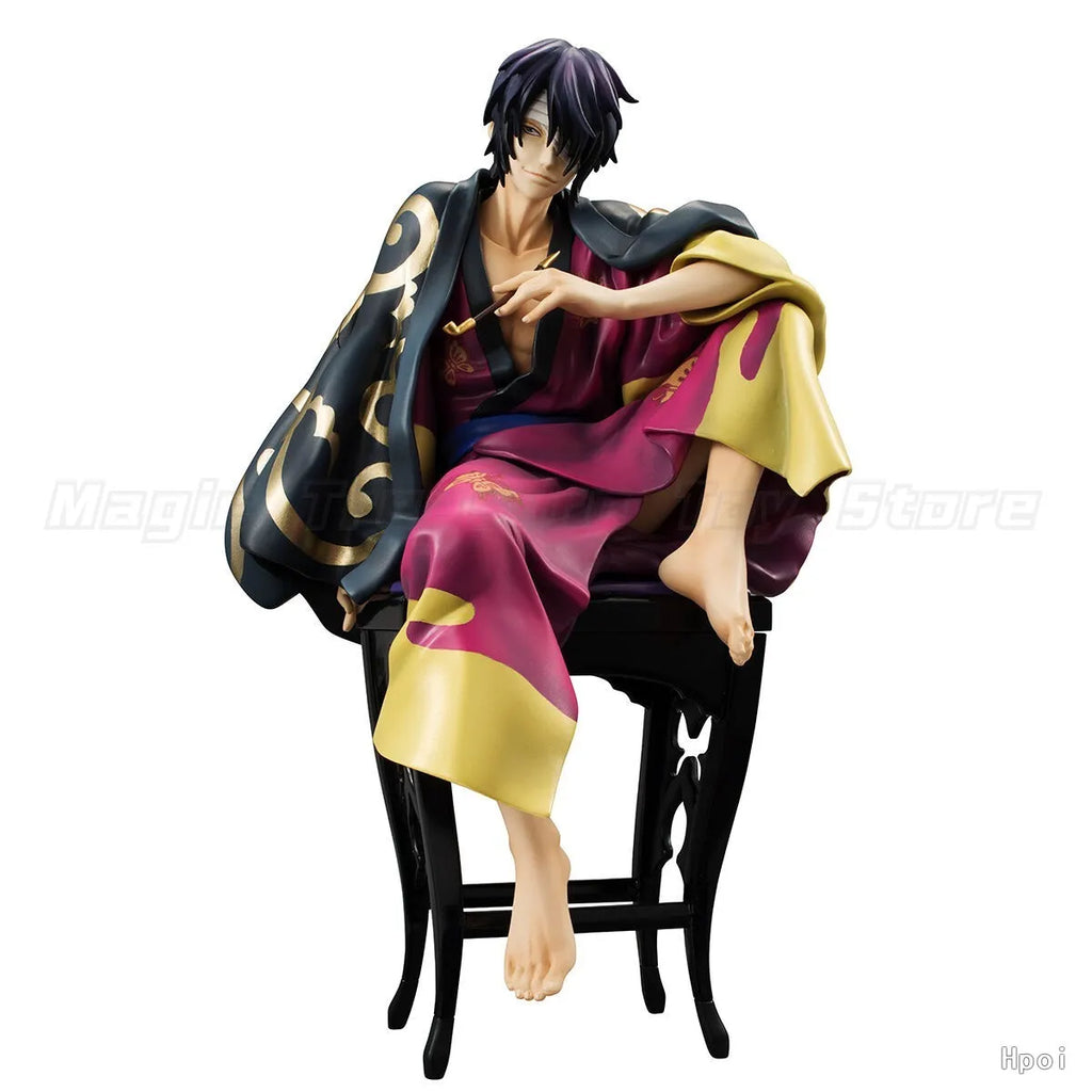 【In Stock】Original MegaHouse GEM Gintama Takasugi Shinsuke 1/8 Scale Figures Toys Ornaments