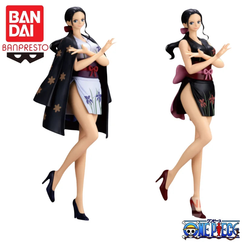 In Stock Bandai Original Banpresto One Piece Nico Robin Action Figure Model Doll Brand New Boxed Anime Characters Model Garage