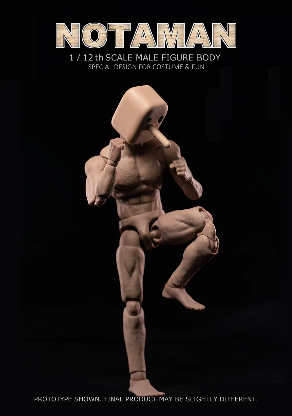 1/12 Notaman 16cm Artist Art Painting Action Figure Sketch Draw Male Movable Body Joint Figure Toy Model
