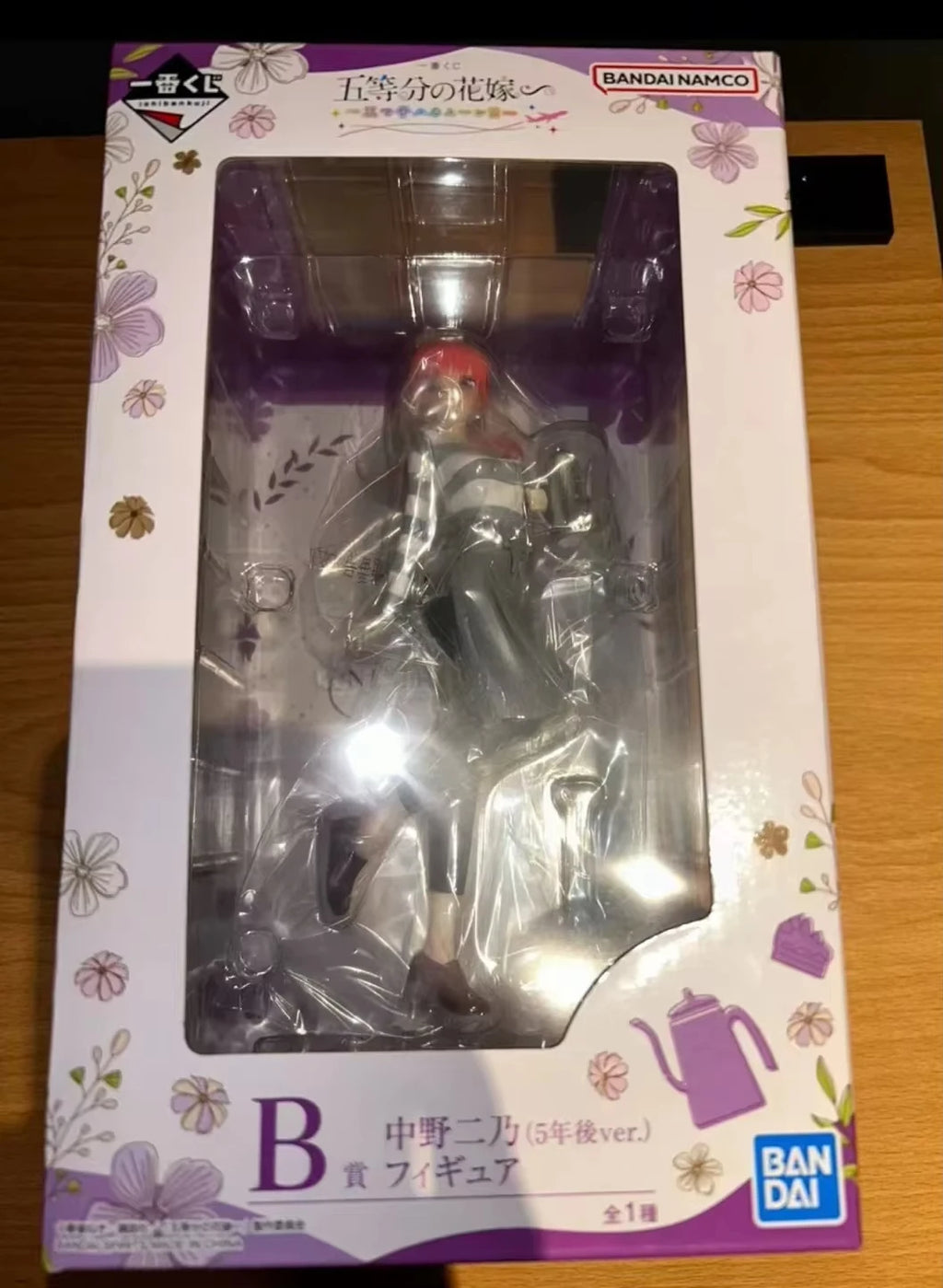 Original Bandai Ichiban Kuji Nakano Ichika Nakano Nino Nakano Miku Collectible The Quintessential Quintuplets Anime Figure Gift