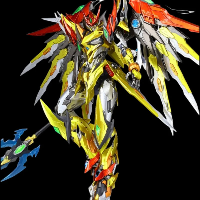 Motioneer Ao Bing (Custom Metallic Finish), Bai Qi, Ne Zha, Cao Ren, Red Oni & Ruo Weiyuan -  Mecha Assembly Models Gifts Fboys