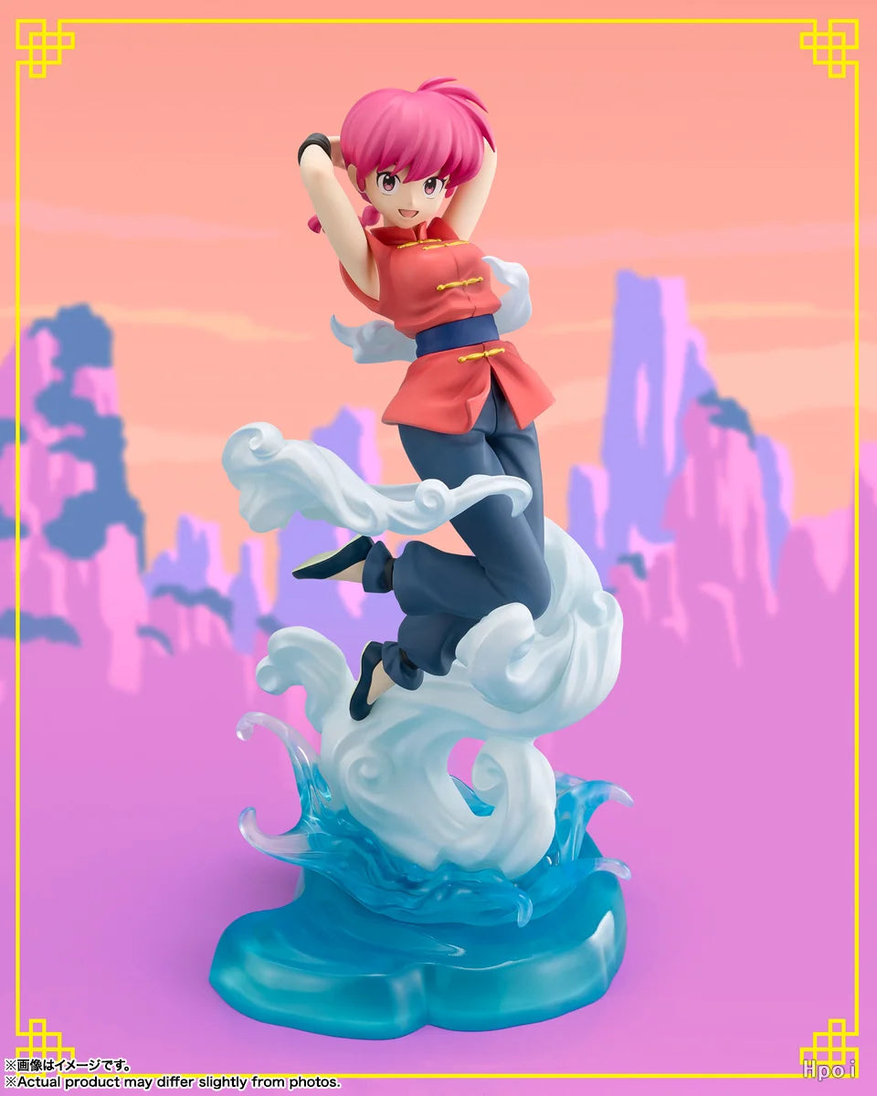 [In Stock] Genuine Bandai Anime Toy Ranma1/2 Figuarts Zero Chouette Ranma Shampoo Figure Model Collection Ornament Girl Gift